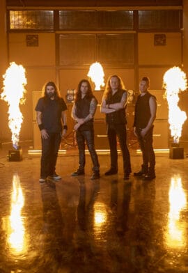 Ein 2020 aufgenommenes Foto der Band Firewind