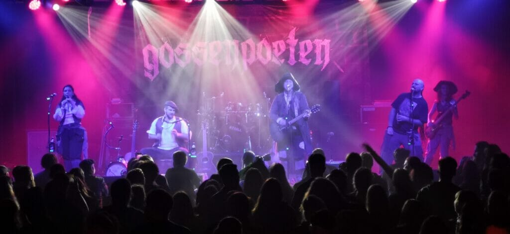 Die Gossenpoeten auf dem Tanzt! Festival 2021