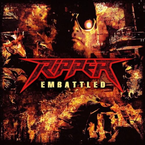 Ripper - Embattled Das Cover von "Embattled" von Ripper