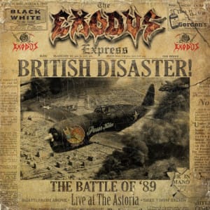 Das Cover von "British Disaster!" von Exodus